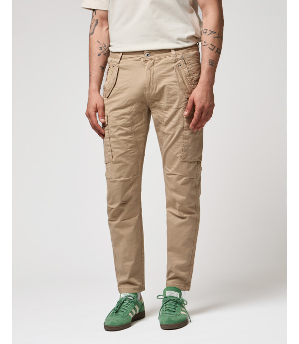 Slim fit cargo trousers