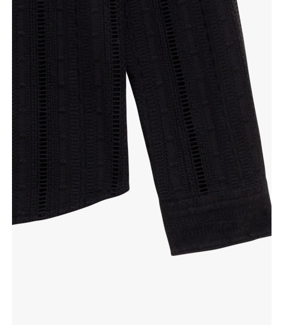 Shirt in broderie anglaise