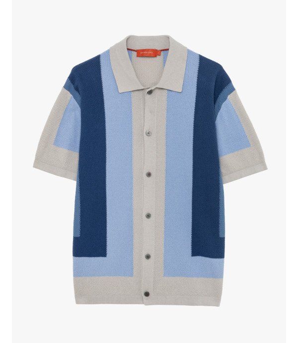 Camicia in maglia a manica corta