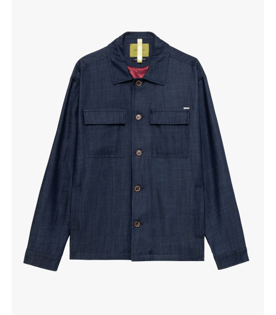 Overshirt with pockets
