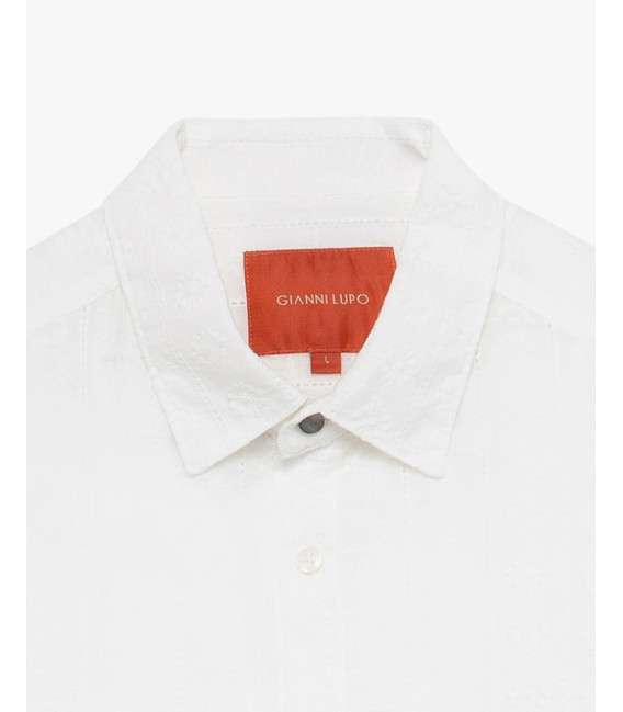 Shirt in broderie anglaise