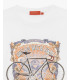 T-shirt con stampa vintage