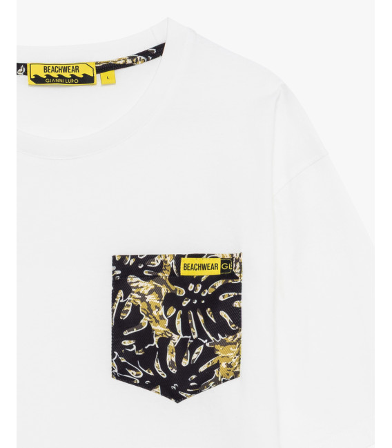 T-shirt con taschino