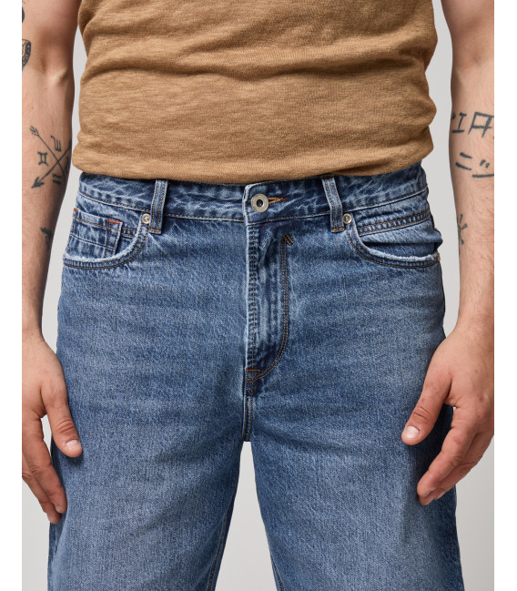 THOMAS oversize fit jeans shorts