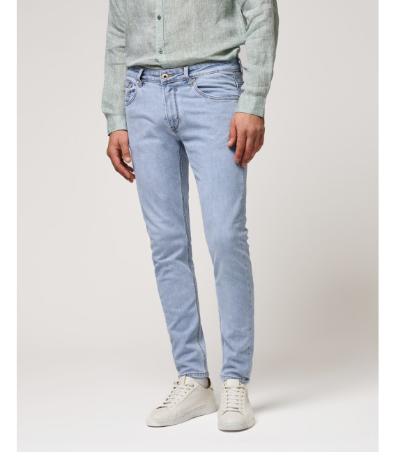 Jeans KEVIN skinny fit light blue wash