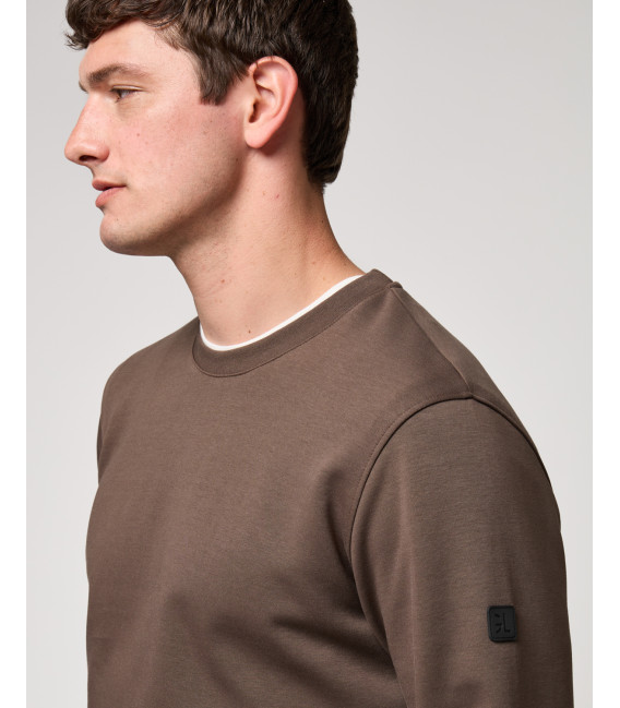 Felpa girocollo basica