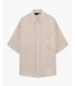 Camicia manica corta in tessuto leggero