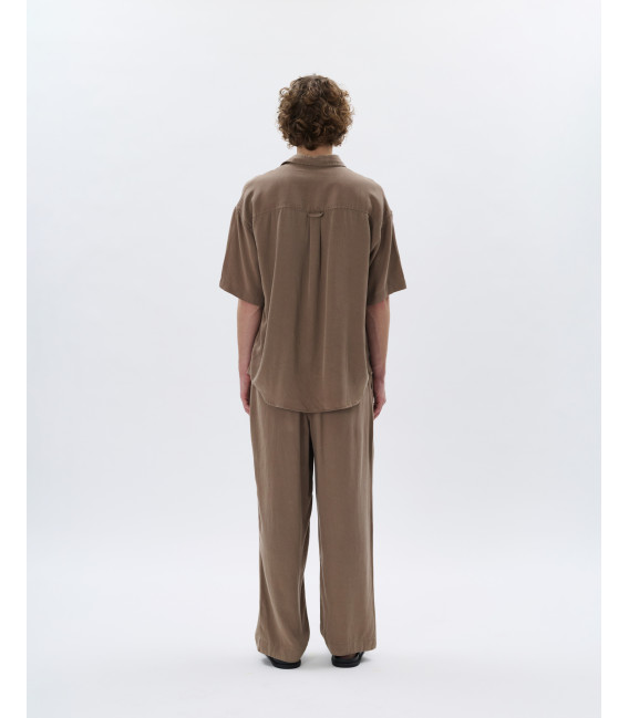 Camicia a maniche corte con tasca