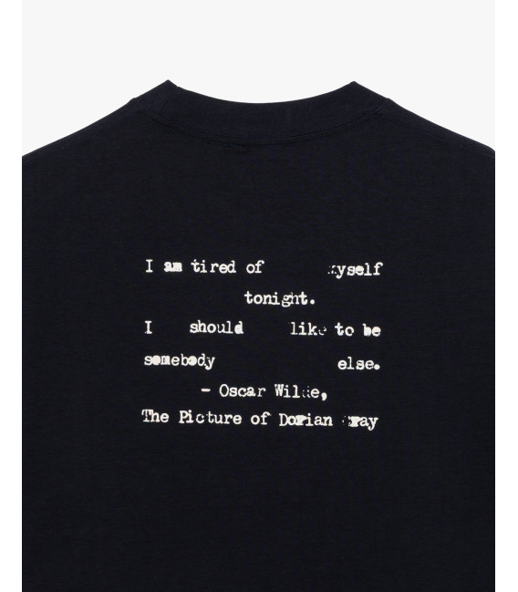 Oversized T-shirt with embroidery