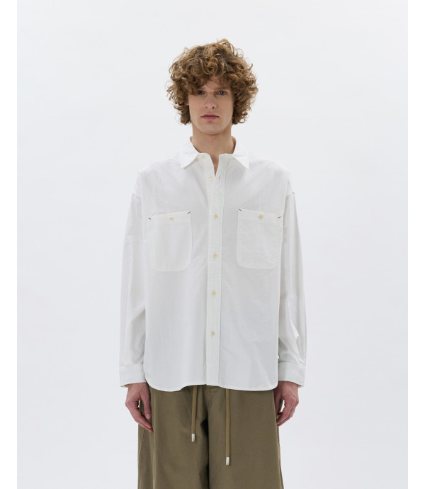 Camicia manica lunga in cotone