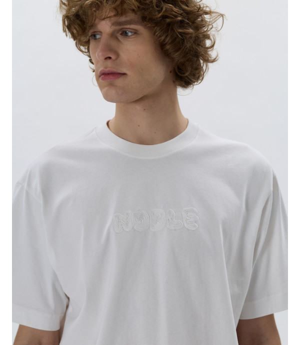 Oversized T-shirt with embroidery