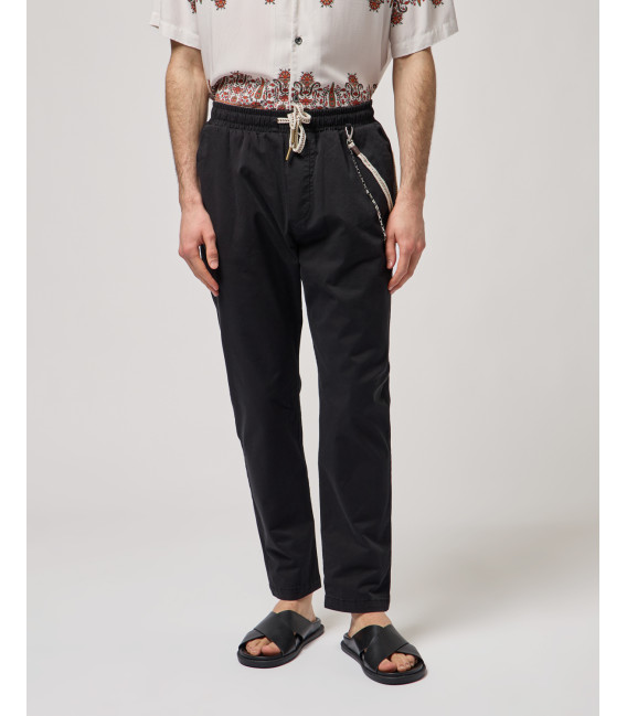Pantaloni LEONARD con coulisse in cotone