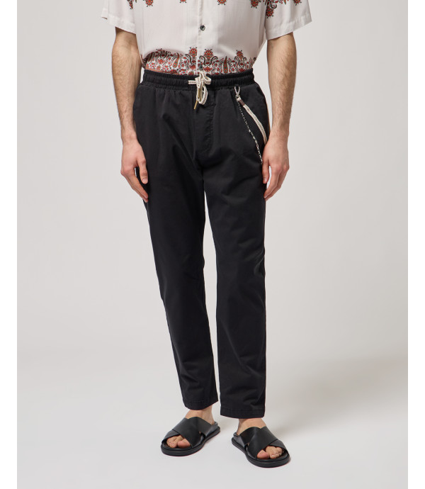 Pantaloni LEONARD con coulisse in cotone