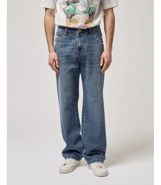 Jeans MAX wide 107 fit dark blue wash