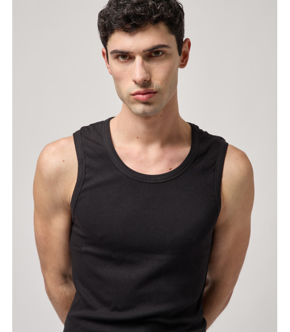 Ribbed tank top
