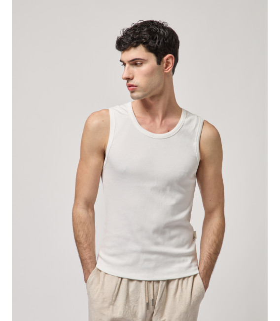 Ribbed tank top