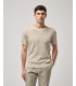 Knitted short-sleeve T-shirt