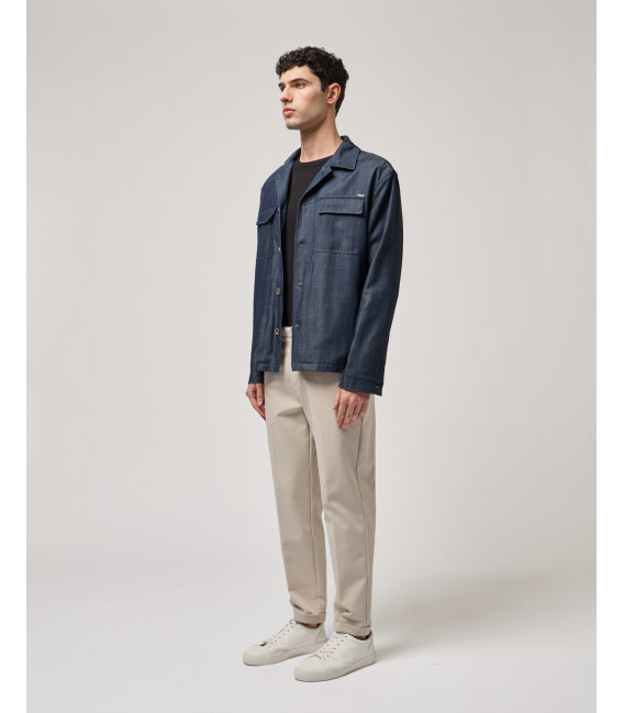 Overshirt with pockets