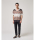 Short-sleeve shirt with all-over print