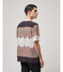 Short-sleeve shirt with all-over print