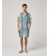 Short-sleeve shirt with all-over print
