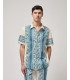 Short-sleeve shirt with all-over print