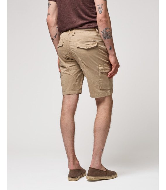 Regular fit bermuda cargo trousers