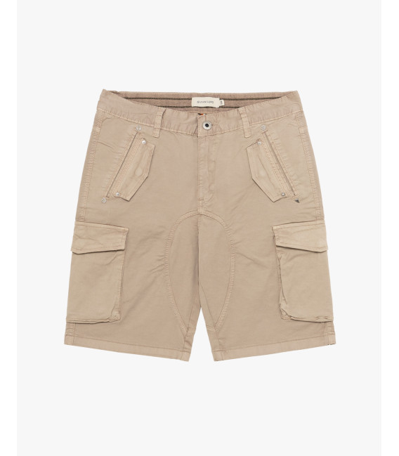 Regular fit bermuda cargo trousers