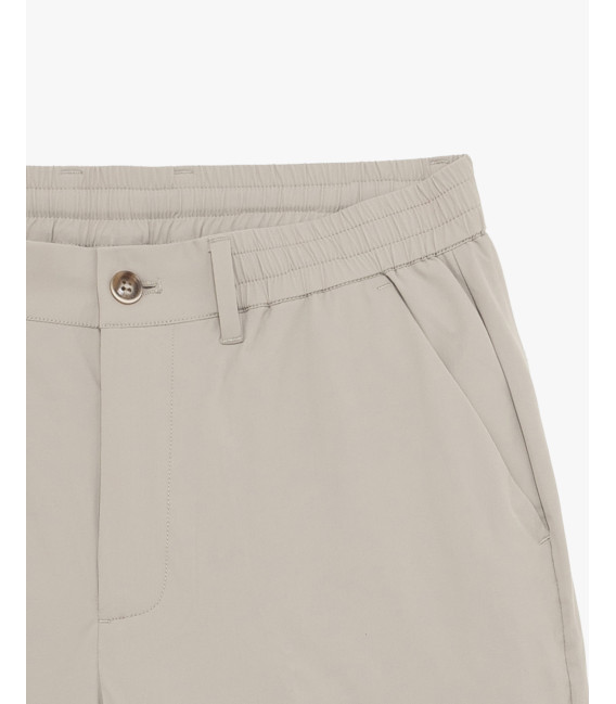 Tech fabric bermuda shorts