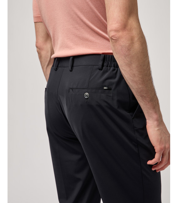 Nylon super-stretch tailored trousers