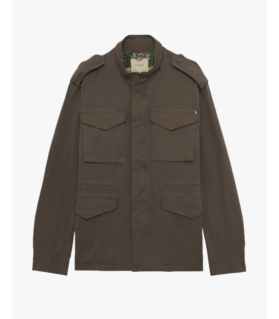 Field jacket in cotone