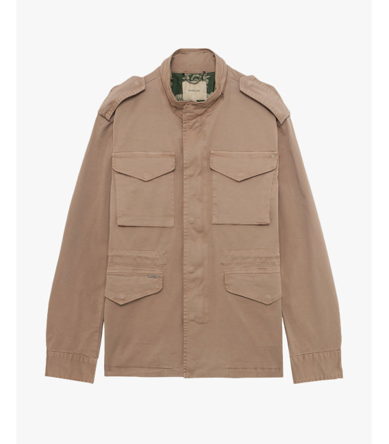Field jacket in cotone