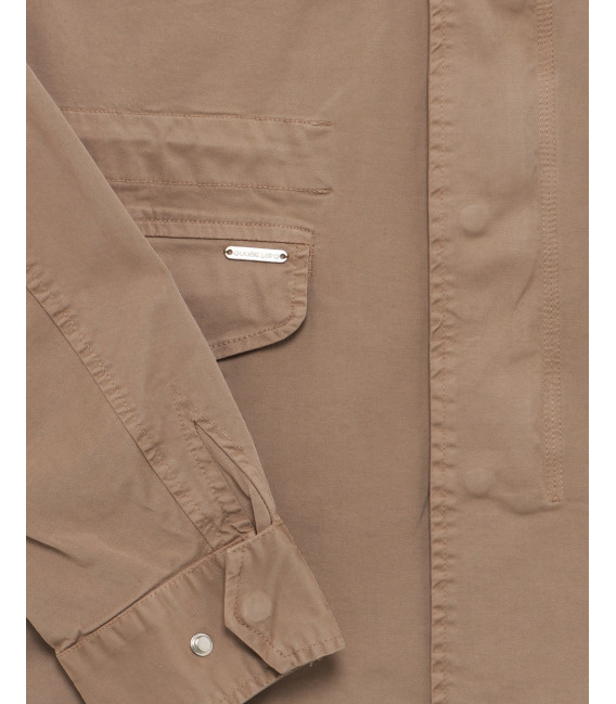 Field jacket in cotone