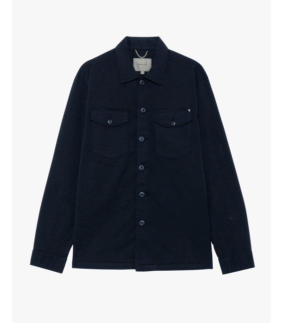 Overshirt in cotone