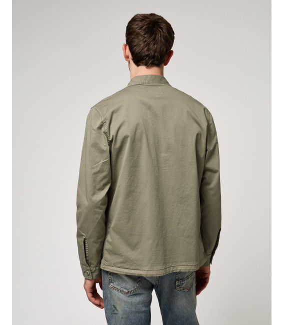 Overshirt in cotone