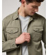 Overshirt in cotone