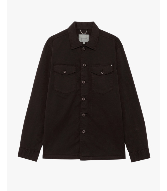 Overshirt in cotone