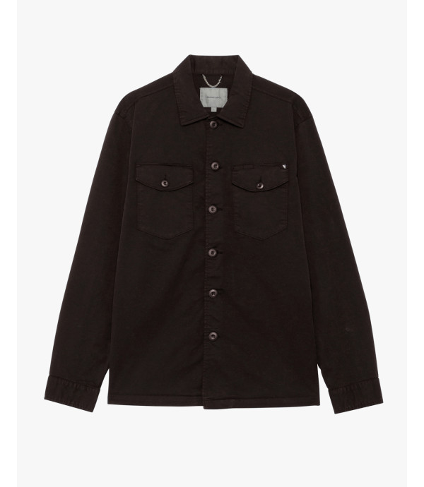 Overshirt in cotone