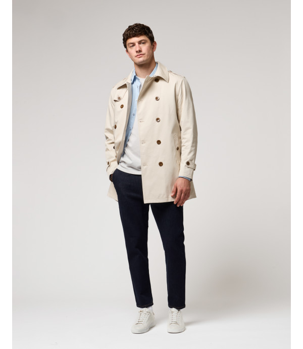 Stretch cotton shirt