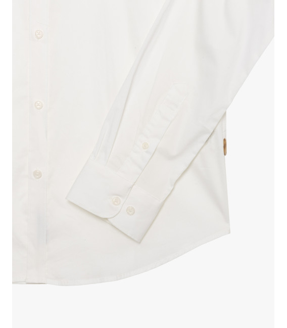 Stretch cotton shirt