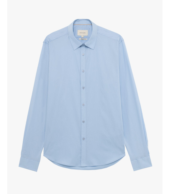 Stretch cotton shirt