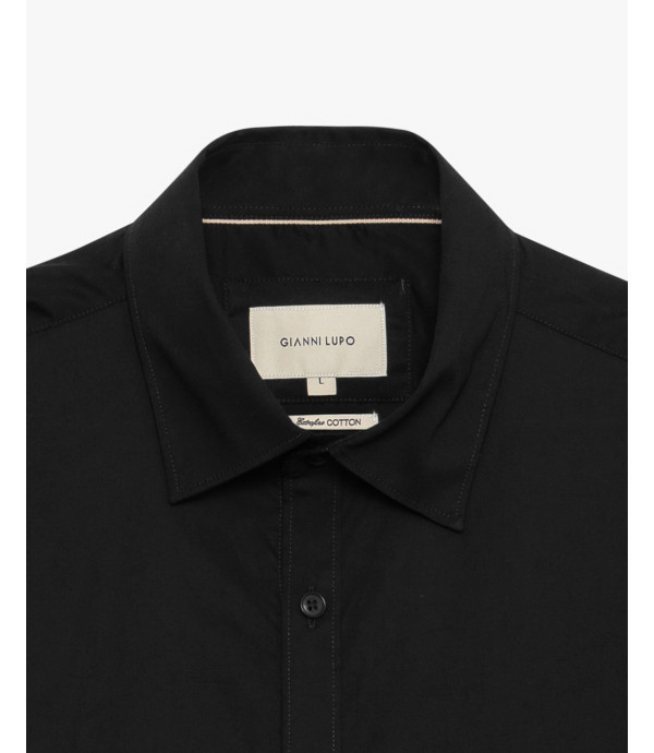 Stretch cotton shirt