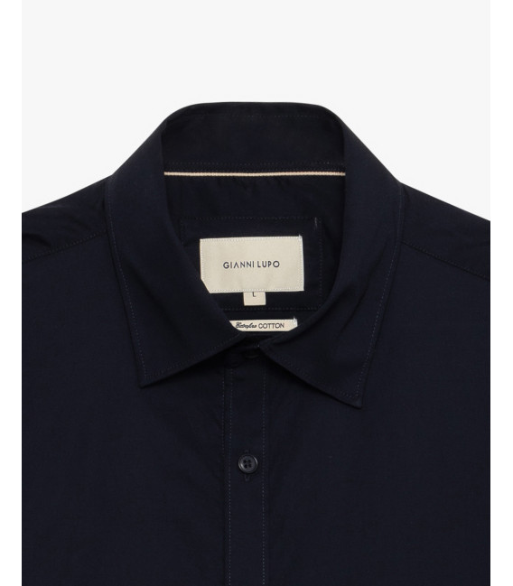 Stretch cotton shirt
