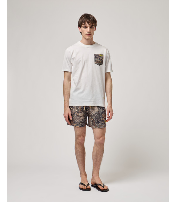 T-shirt con taschino