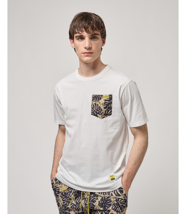 T-shirt con taschino