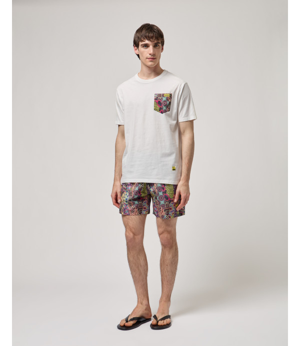 T-shirt con taschino