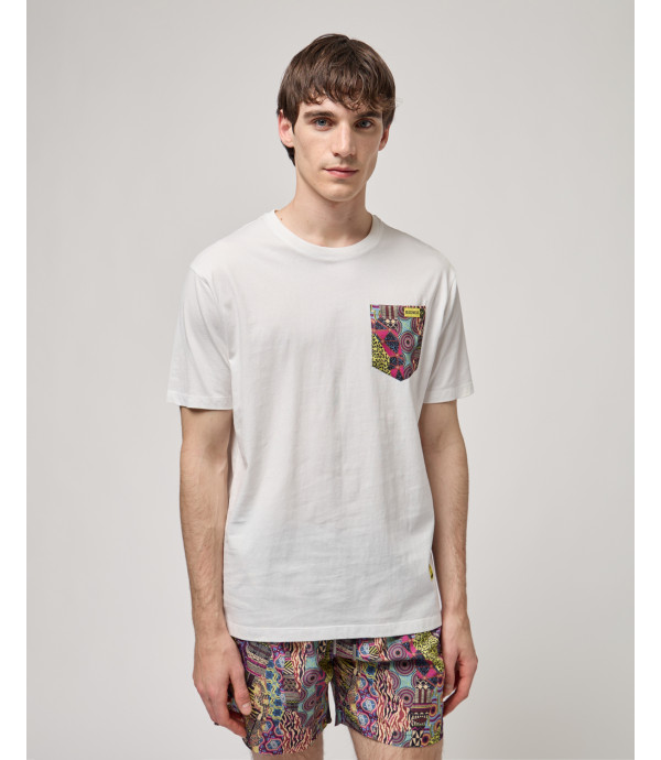 T-shirt con taschino