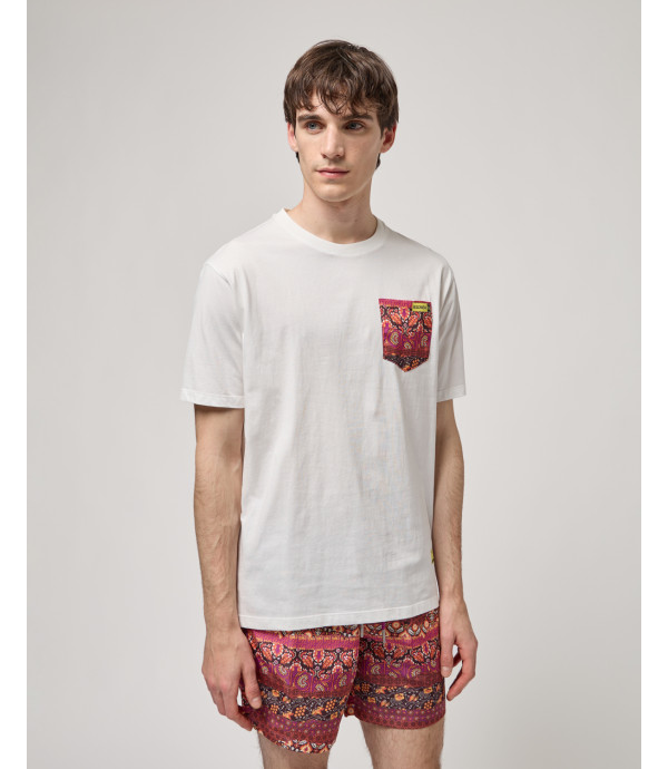 T-shirt con taschino