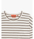 Striped T-shirt with chest pocket