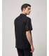 Crochet short-sleeve shirt